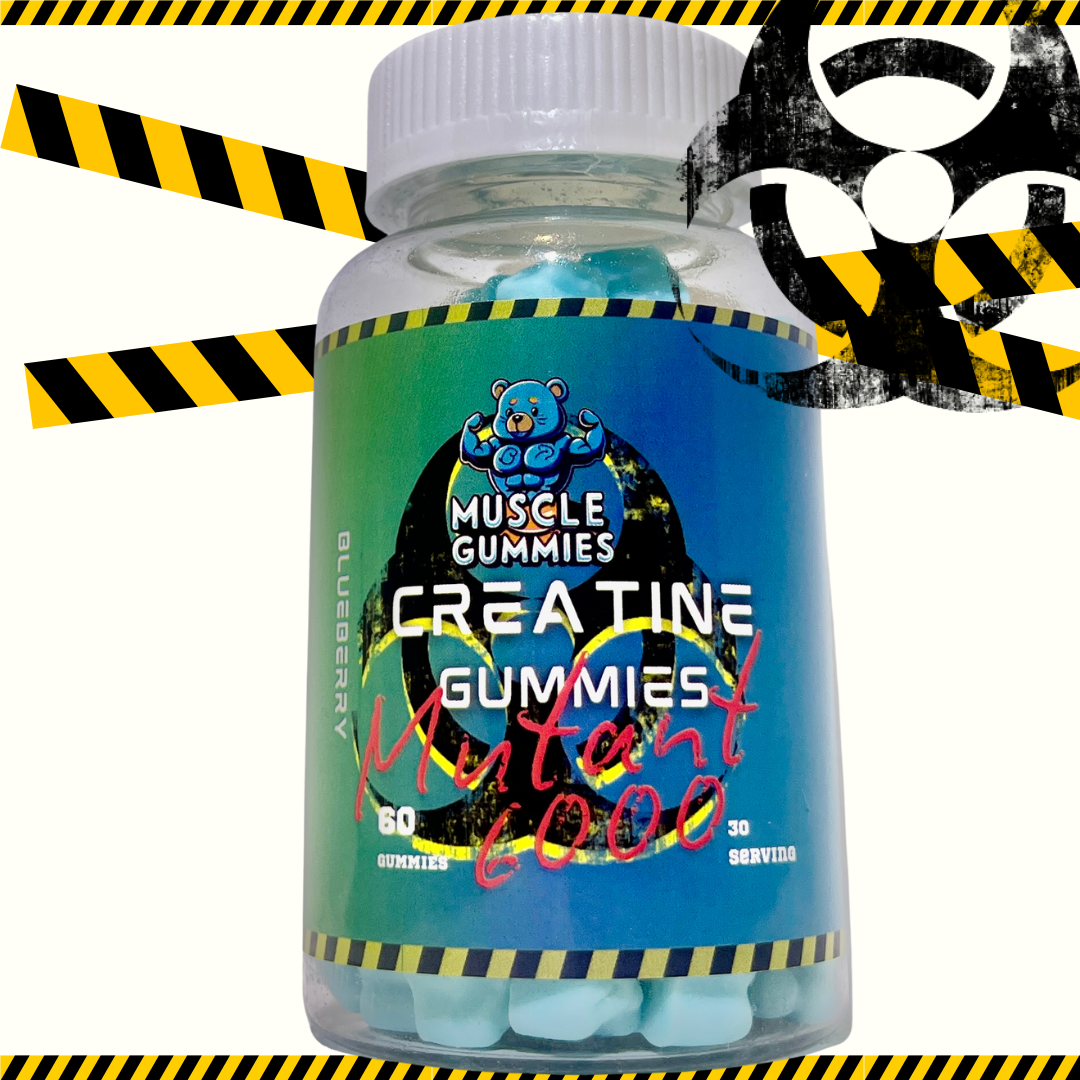 MUTANT Strong Muscle Gummies 6000mg Creatine