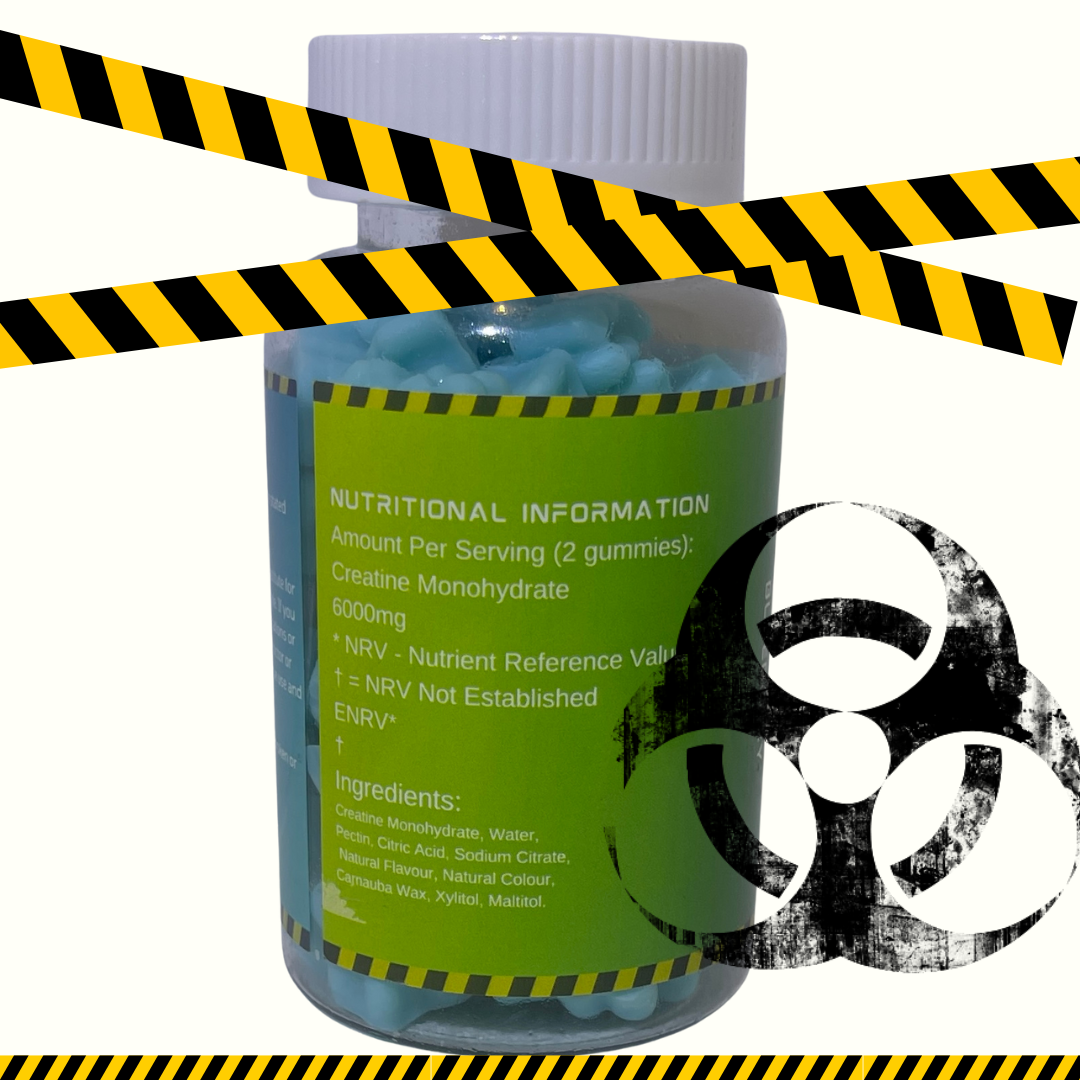 MUTANT Strong Muscle Gummies 6000mg Creatine