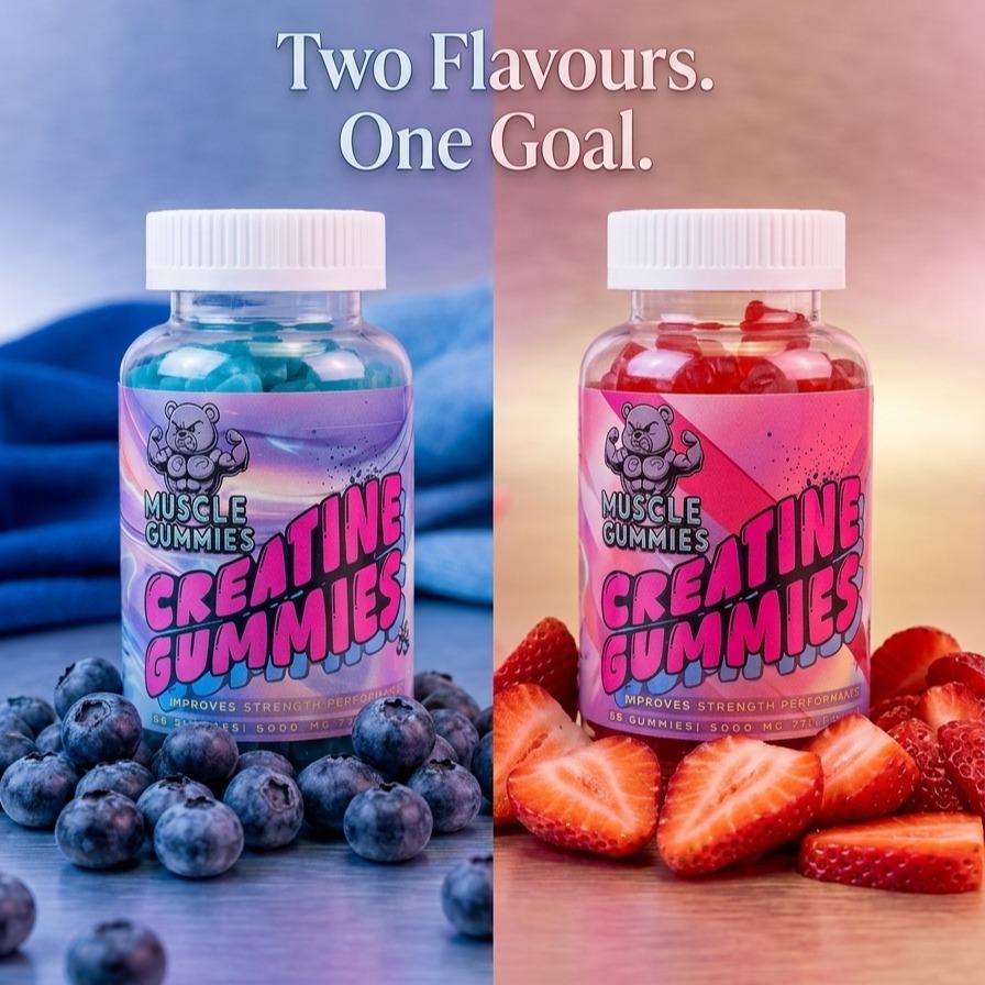 CREATINE GUMMIES BY MUSCLE GUMMIES