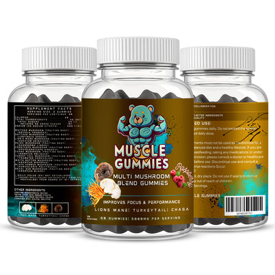 LIONSMANE &TURKEY TAIL & CHAGA 10 MUSHROOM BLEND