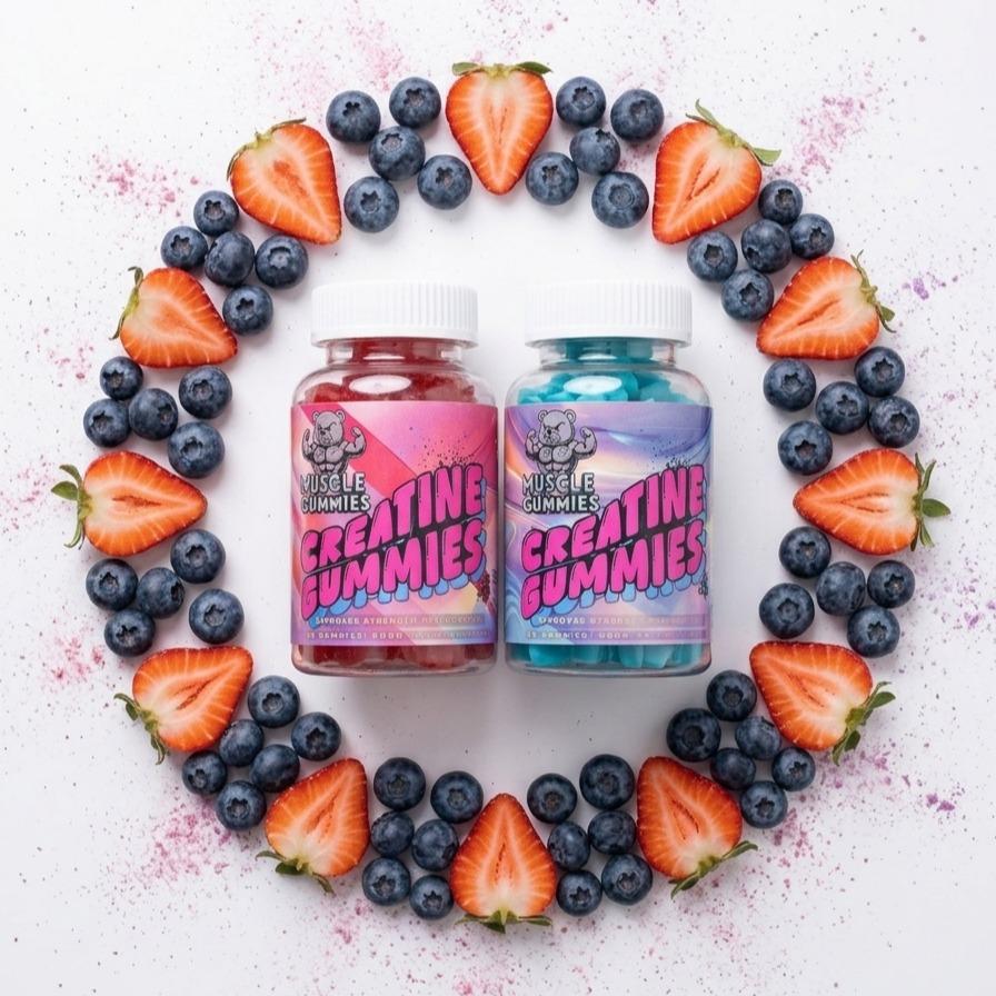 CREATINE GUMMIES BY MUSCLE GUMMIES