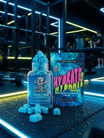 Muscle Gummies Ultimate Performance Bundle - Creatine Monohydrate Gummies 5000mg and Hydrate Lemon Electrolyte Powder for Strength, Muscle Growth and Daily Hydration Support