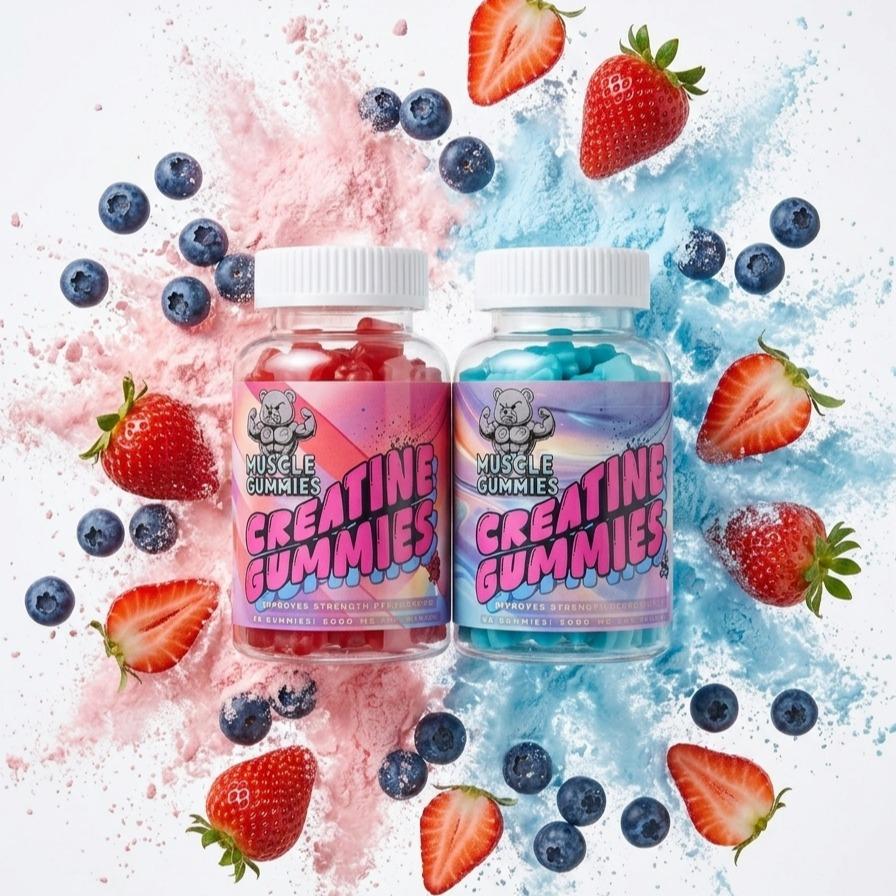 CREATINE GUMMIES BY MUSCLE GUMMIES