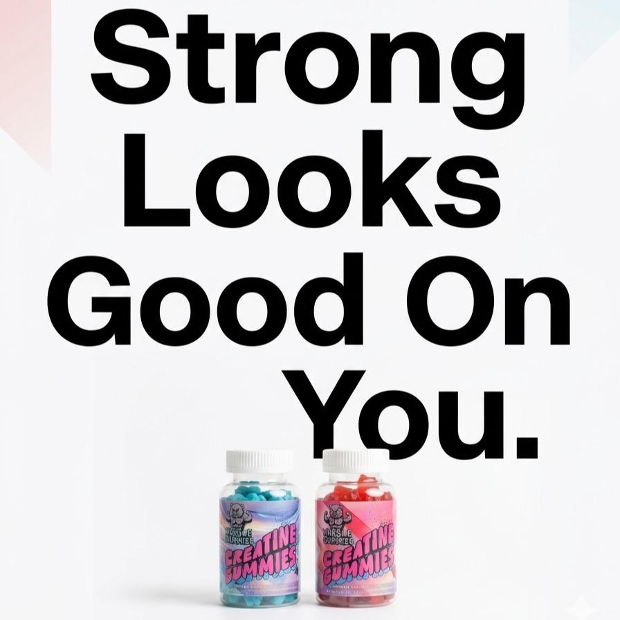 CREATINE GUMMIES BY MUSCLE GUMMIES